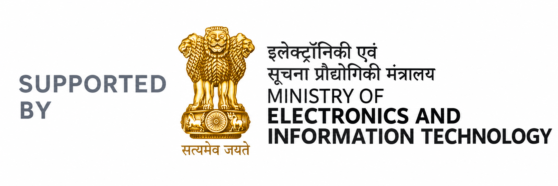 Supported by Ministry of Electronics and Information Technology (MeitY), Government of India